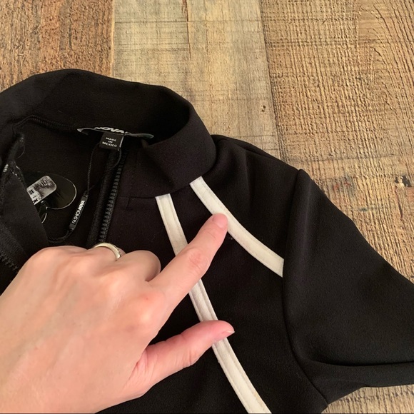 Fashion nova kids dare to care jumpsuit in black and white - 5 - Picture 11 of 14